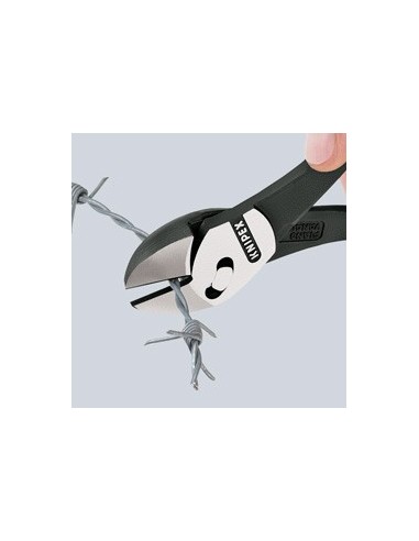 Knipex  73 72 180 Alicate Aislado Curvo 180mm 7 Corte Oblicuo