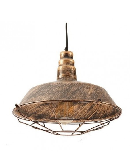 Leuk Kal Rust  Y Cadena Colgante Metalico 1 X E27 3667 Leuk Kal Rust  Y Cadena Colgante Metalico 1 X E27 3667