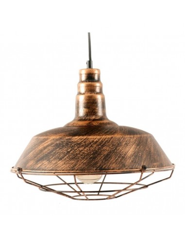 Leuk Kal Rust  Y Cadena Colgante Metalico 1 X E27 3667 Leuk Kal Rust  Y Cadena Colgante Metalico 1 X E27 3667