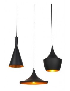 180g 19014 Beat Trio Negro Colgante