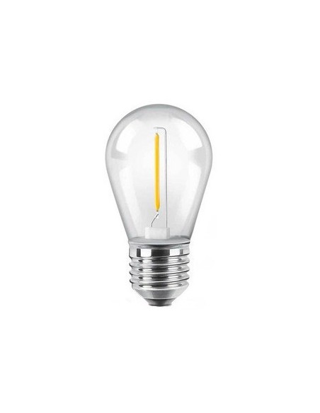 Interelec 404500  S14 E27 Led Calida 1.0w Filamento Lampara Decorativa Guirnalda Interelec 404500  S14 E27 Led Calida 1.0w Filamento Lampara Decorativa Guirnalda