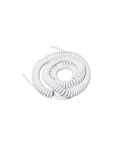 Cable Espiralado Taller Largo 69/200cm   3 X   0.75    Blanco  0.80