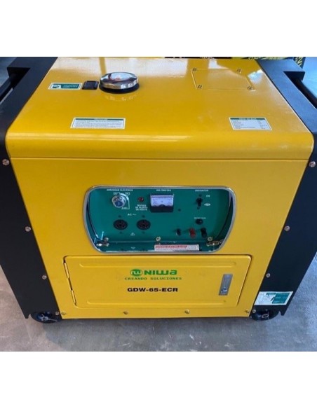 Niwa Gdw-65-ecr   Grupo Electrogeno 220v  6.5kva Diesel Encabinado