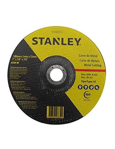 Dewalt Dw84701   Disco De Corte 180 X 3.2       Met. Stanley Sta0411 Dewalt Dw84701   Disco De Corte 180 X 3.2       Met. Stanley Sta0411
