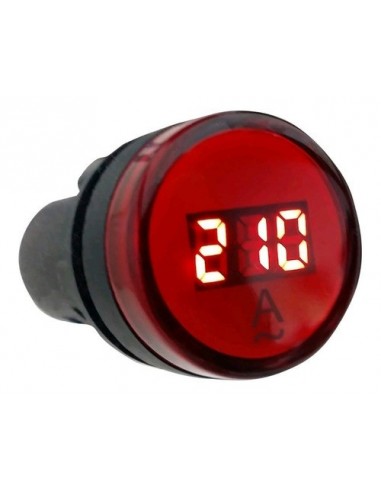 Baw B8ea974-100 Amperimetro Digital 220v Embutir Diam 22mm (hasta 100 Amp) Baw B8ea974-100 Amperimetro Digital 220v Embutir Diam 22mm (hasta 100 Amp)