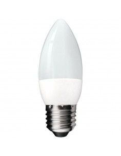 Idlr ______ E27 Led 6.0w/3000k Vela Calida 520lm Lampara