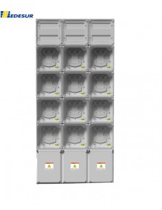 Genrod 07712011-01 Edesur G. Medidores 12 Monofasico S/term S/disy (855x285x1800x195) Cable 6mm Gabinete