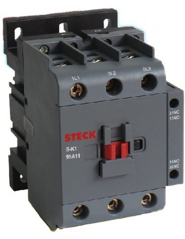 Steck Sk195a11m Contactor Din 3 X  95a Bob  220v 1na + 1nc Steck Sk195a11m Contactor Din 3 X  95a Bob  220v 1na + 1nc