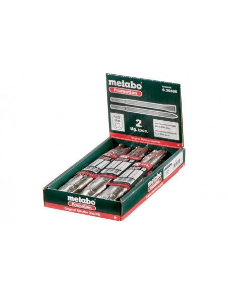 Metabo 630486000 Set Juego De Cinceles Sds-plus 2 Piezas