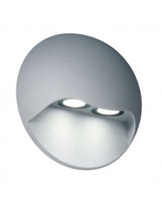 Lucciola Al0008 Licelot Spot Emb Piso Led 2 X 3w/ 3000k 240 Lm Ip 54 (d:130 X P:68)