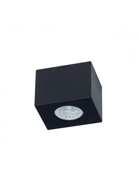 Rustica Potenza I 7191 Ng Spot Ext. Cuadrado Gu-10 Dicro Negro 10 X 10 X 7.5 Rustica Potenza I 7191 Ng Spot Ext. Cuadrado Gu-10 Dicro Negro 10 X 10 X 7.5