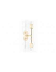 Seluces 1006/2 Aplique Nordico 2 Luces 11,5 X 38cm Cobre/plat