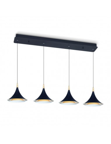 Dabor Menfis Colgante Barra Led 4 X 7w 910 X 2400 Mm