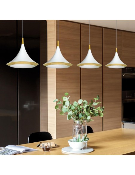 Dabor Menfis Colgante Barra Led 4 X 7w 910 X 2400 Mm