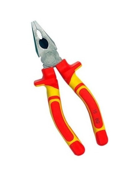 Interelec 402760 Pinza Universal 1000v Punta Recta 160mm 6 Aislada Dielectrica