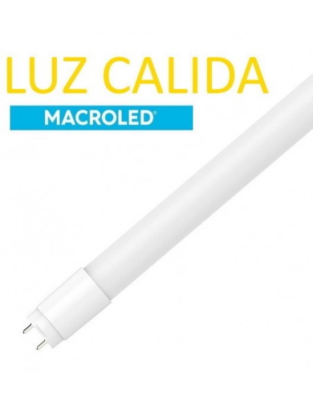 - Macroled Tl-t8120ww Tubo Led 1 Punta 18w/830 120cm Luz Calida 1550lm