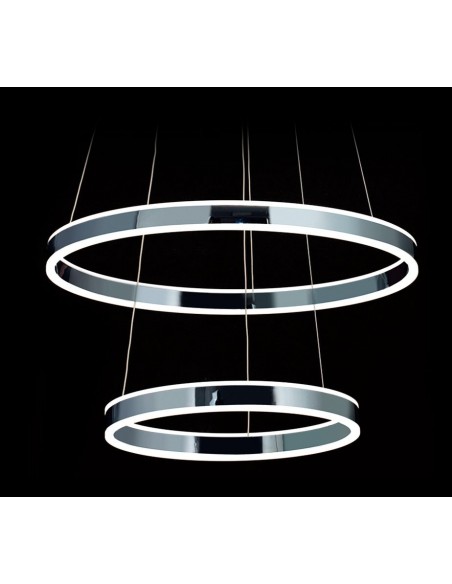 Magnalum Oxd8815/40+60 Rebeca  Colgante Cromo 0,40 X 1,80 120w Led Magnalum Oxd8815/40+60 Rebeca  Colgante Cromo 0,40 X 1,80 120w Led