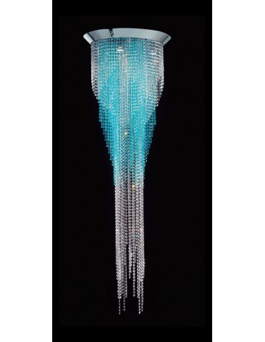 Magnalum Ofu007 Argentina Colgante 60 X 180  Metal Cristal Gu10 X 5 Magnalum Ofu007 Argentina Colgante 60 X 180  Metal Cristal Gu10 X 5