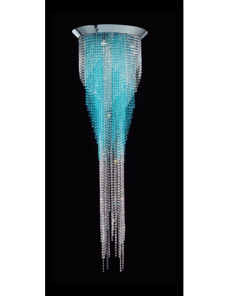 Magnalum Ofu007 Argentina Colgante 60 X 180  Metal Cristal Gu10 X 5 Magnalum Ofu007 Argentina Colgante 60 X 180  Metal Cristal Gu10 X 5