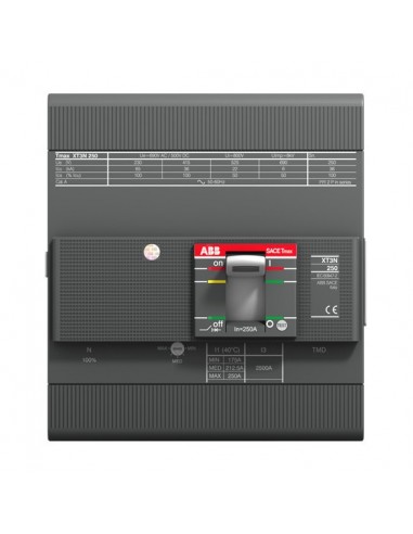 Abb Xt3n 250 Tmd 250-2500 4p F F... Abb Xt3n 250 Tmd 250-2500 4p F F...