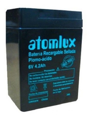 - Atomlux 4406 Bateria Gel 6v 4.2a 70...