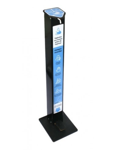 - Eba Totem Negro_ 1lt Dispenser De...