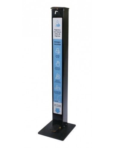 - Eba Totem Negro_ 1lt Dispenser De...