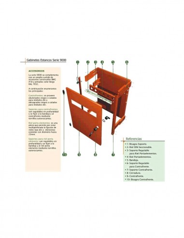 Genrod 099209 S.9000 Gabinete 600 X...