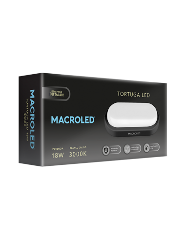 Macroled To-mn-18w-ww Tortuga Led... Macroled To-mn-18w-ww Tortuga Led...