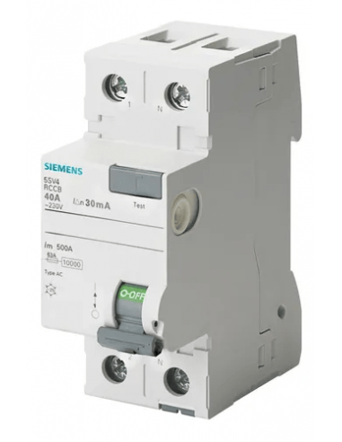 Siemens 5sv4314-0 Diferencial Din 2 X...