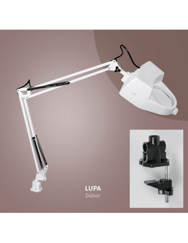 Dabor Lupa  Lampara De Mesa Flexible...