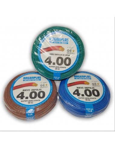 Pack Argenplas X 300 Mts. Cable 1 X 4...