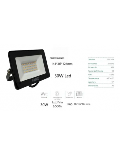 King Kfl30-cw Reflector Led... 2