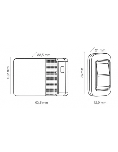 Sanderson Qd-w003 Timbre Inalambrico...