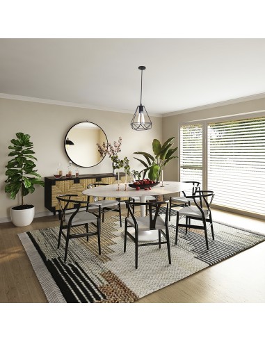 Leuk Gea Jaula Negra Colgante 1 X E27... Leuk Gea Jaula Negra Colgante 1 X E27...