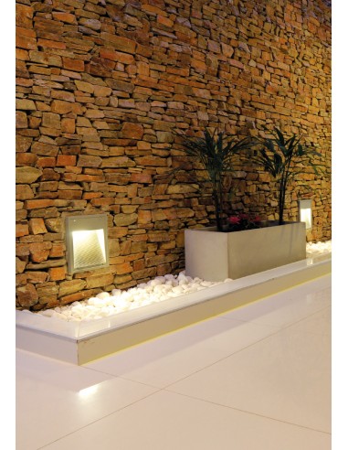 Lucciola Plx023 Aplique Iv Pared Gris...