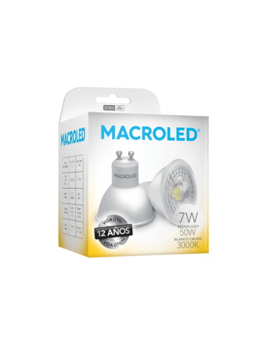 Macroled Cps-dp-gu10-20w Lampara...