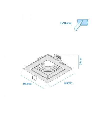 Macroled Aed-x1-mb Artefacto Embutir...