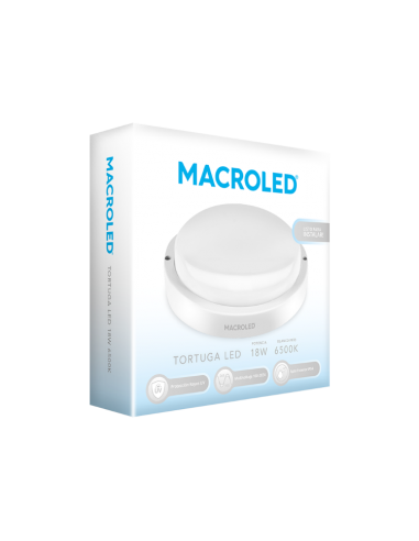- Macroled Tr-mb-18w-cw Tortuga Led...