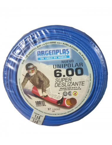 Argenplas U6ce Mts. Cable 1 X 6.00... Argenplas U6ce Mts. Cable 1 X 6.00...