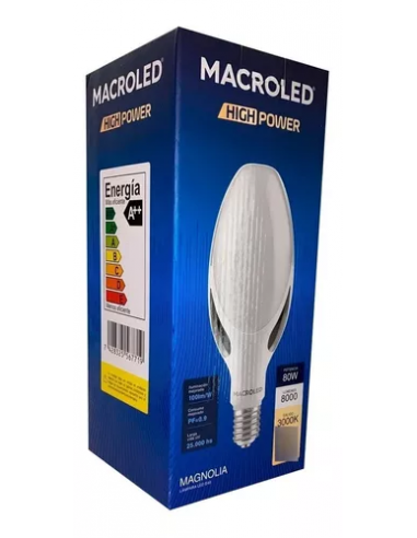 Macroled Btm-80ww E40 Magnolia 80w... Macroled Btm-80ww E40 Magnolia 80w...