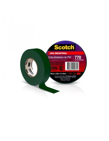 / 3m 770 Cinta Aisladora 19mm Pvc 18...