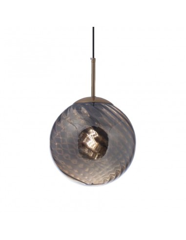 Leuk Aby Colgante Vidrio Ambar E27...
