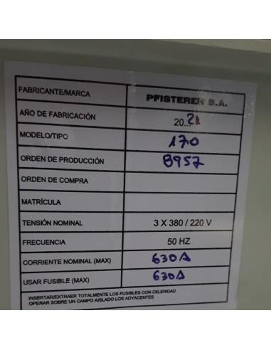 Pfisterer Buzon 3 Vias Edesur 630a... Pfisterer Buzon 3 Vias Edesur 630a...