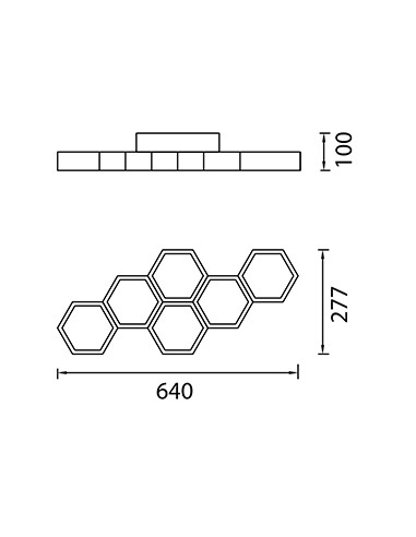 Candil Ptl8806402833 Nt Panal Plafon...