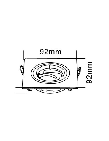 Candil Egu10022b Bl Orson Spot... Candil Egu10022b Bl Orson Spot...