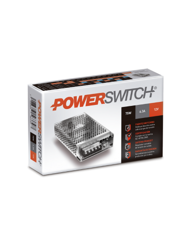 Powerswitch S-60-12 Fuente Metalica...