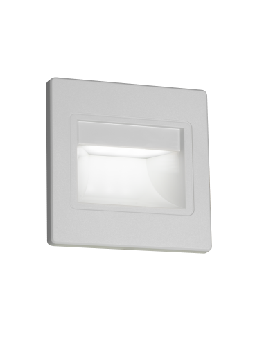 Leuk Acacia Emb Pared Blanco Pvc Led...