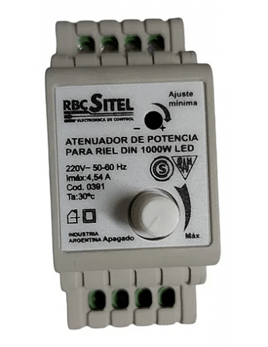 Rbc 0391 Atenuador Din 1000w Para Led