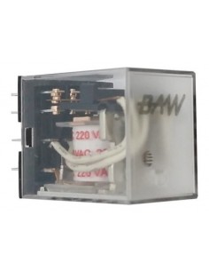 Baw Ra4p05-m7 Mini Rele Extraible 220v Tetrapolar Na/nc P/zocalo, Relay 2